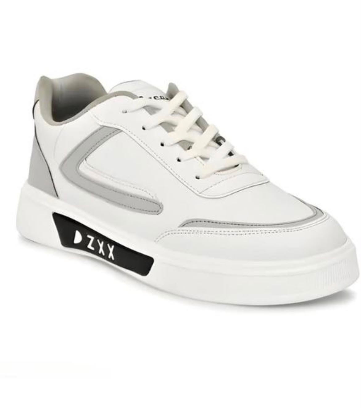 White casual sneakers