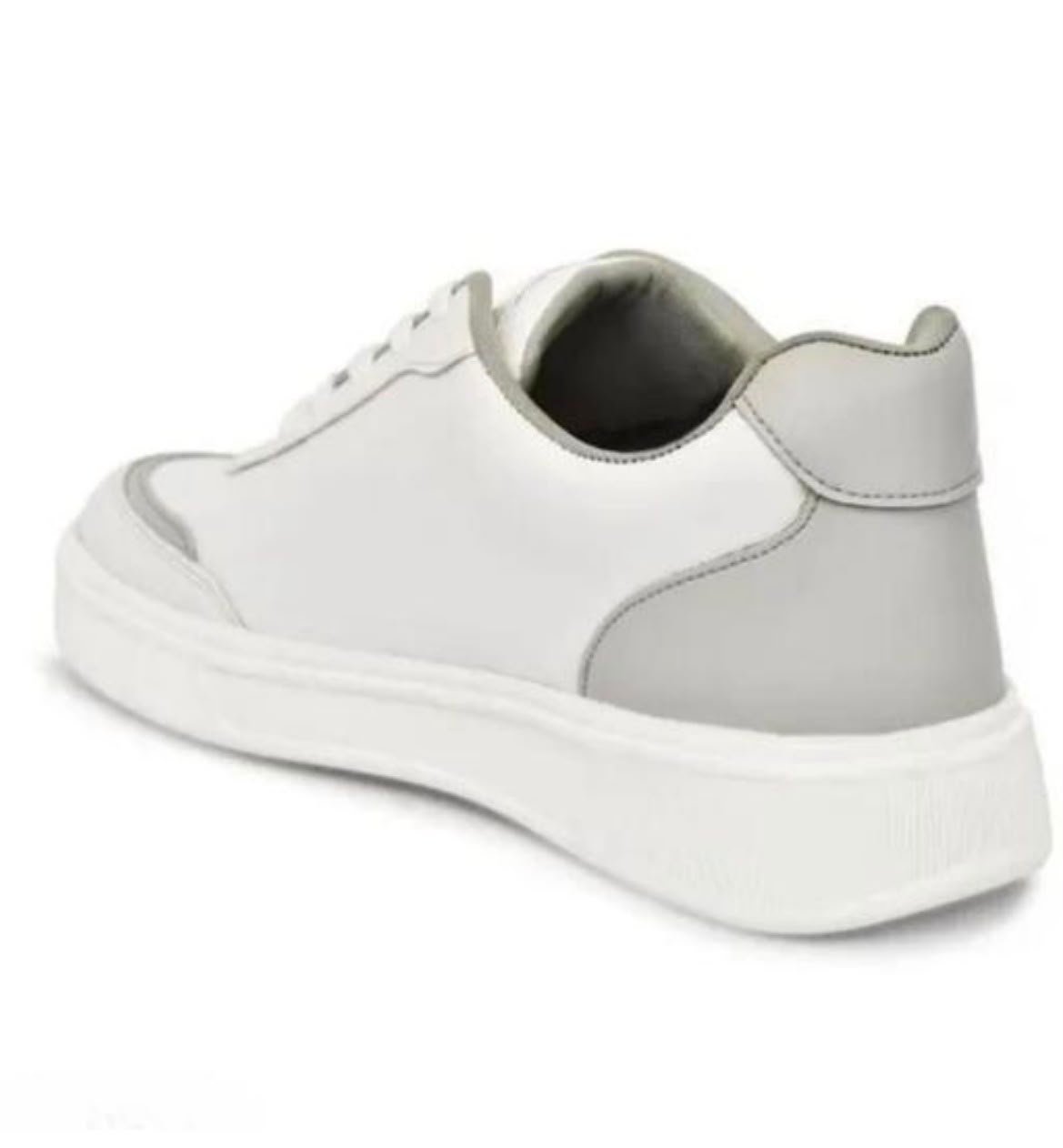 White casual sneakers