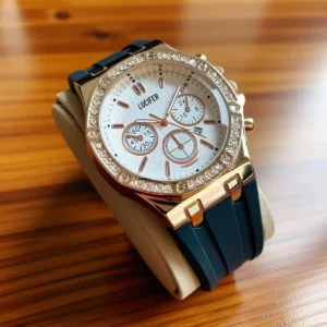 Lucifer Date Functioning Genuine Quality Softest Silicon Strap Quartz Analog Watch