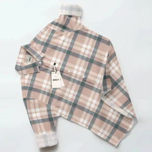 BIKIT Men Regular Fit Checkered Spread Collar Casual Shirt